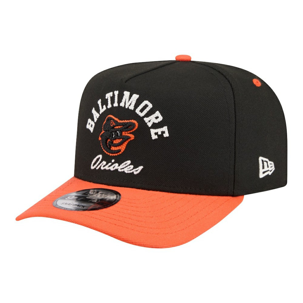 Baltimore Orioles New Era Arched A-Frame 9FIFTY Adjustable Hat - MLB