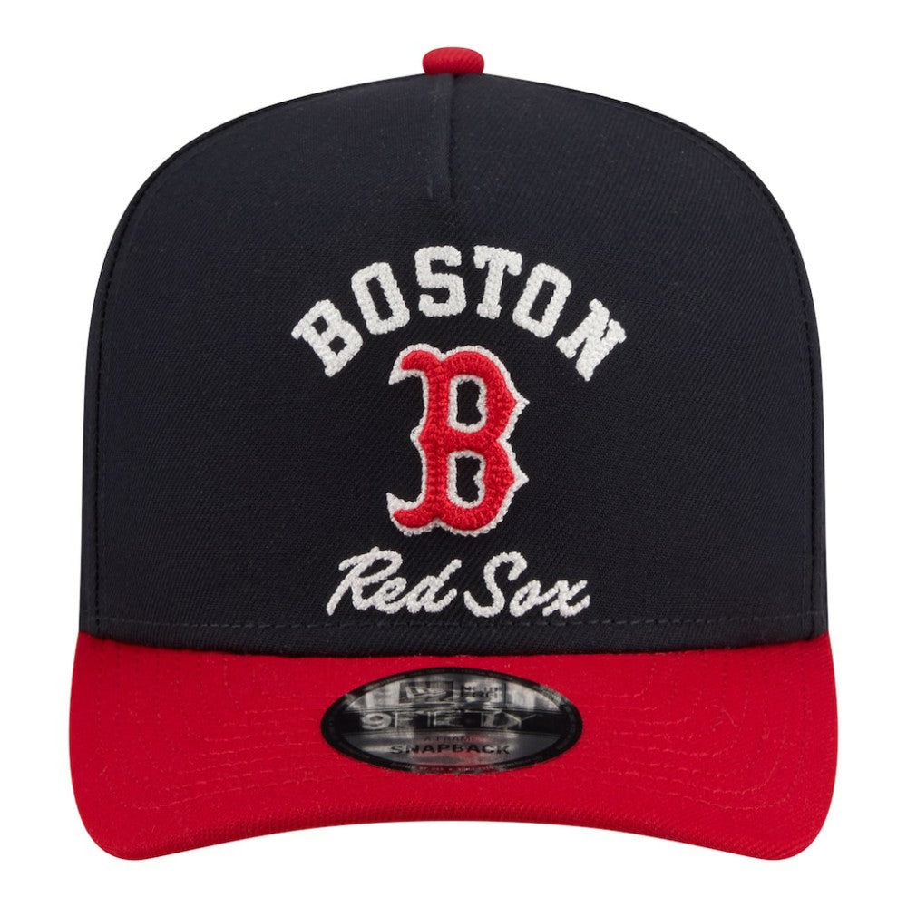 Boston Red Sox New Era Arched A-Frame 9FIFTY Adjustable Hat - MLB