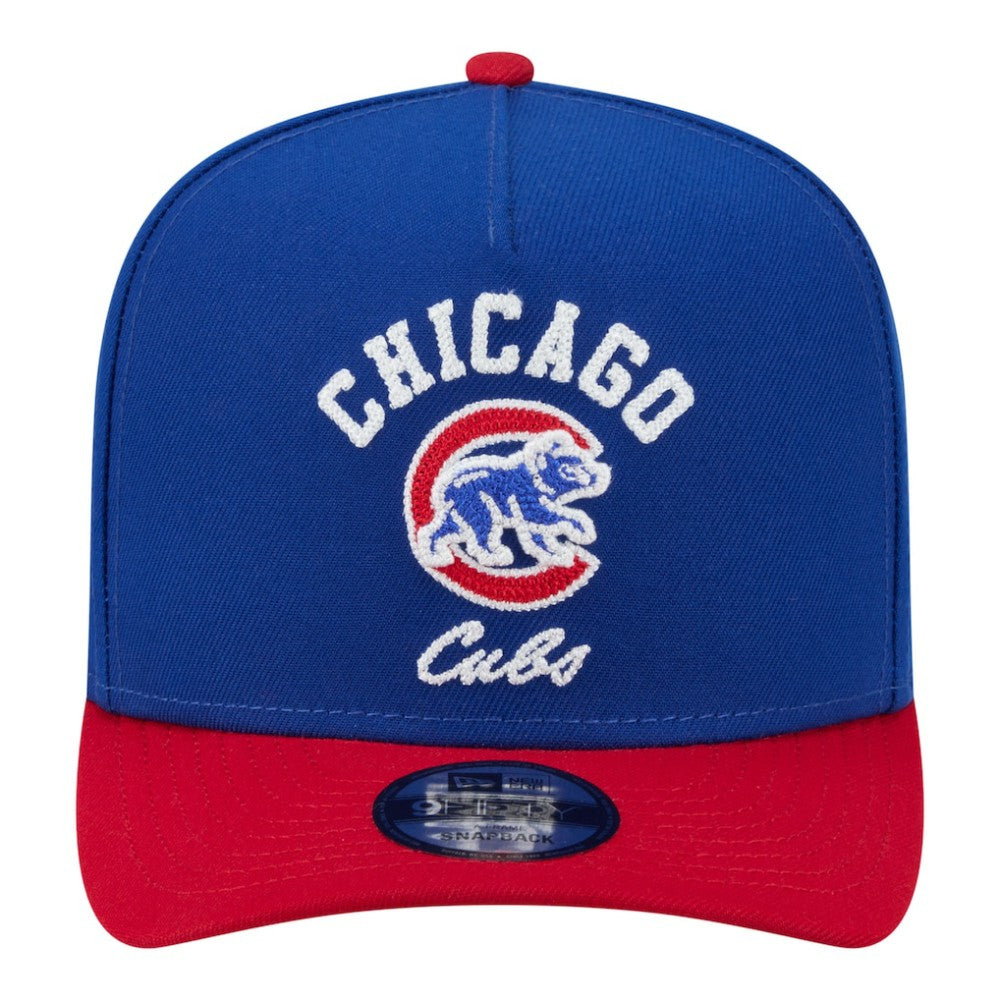 Chicago Cubs New Era Arched A-Frame 9FIFTY Adjustable Hat - MLB
