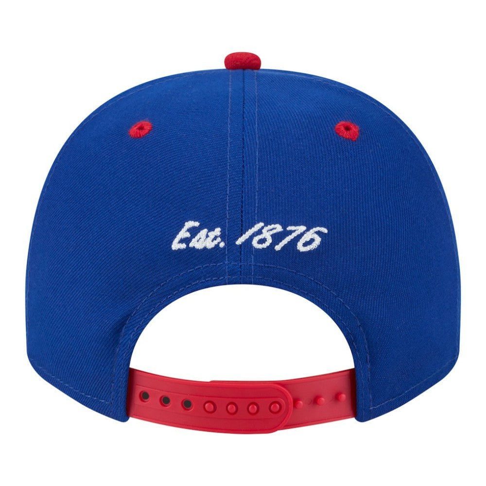 Chicago Cubs New Era Arched A-Frame 9FIFTY Adjustable Hat - MLB