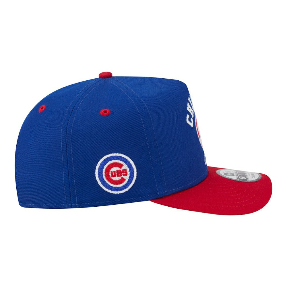 Chicago Cubs New Era Arched A-Frame 9FIFTY Adjustable Hat - MLB
