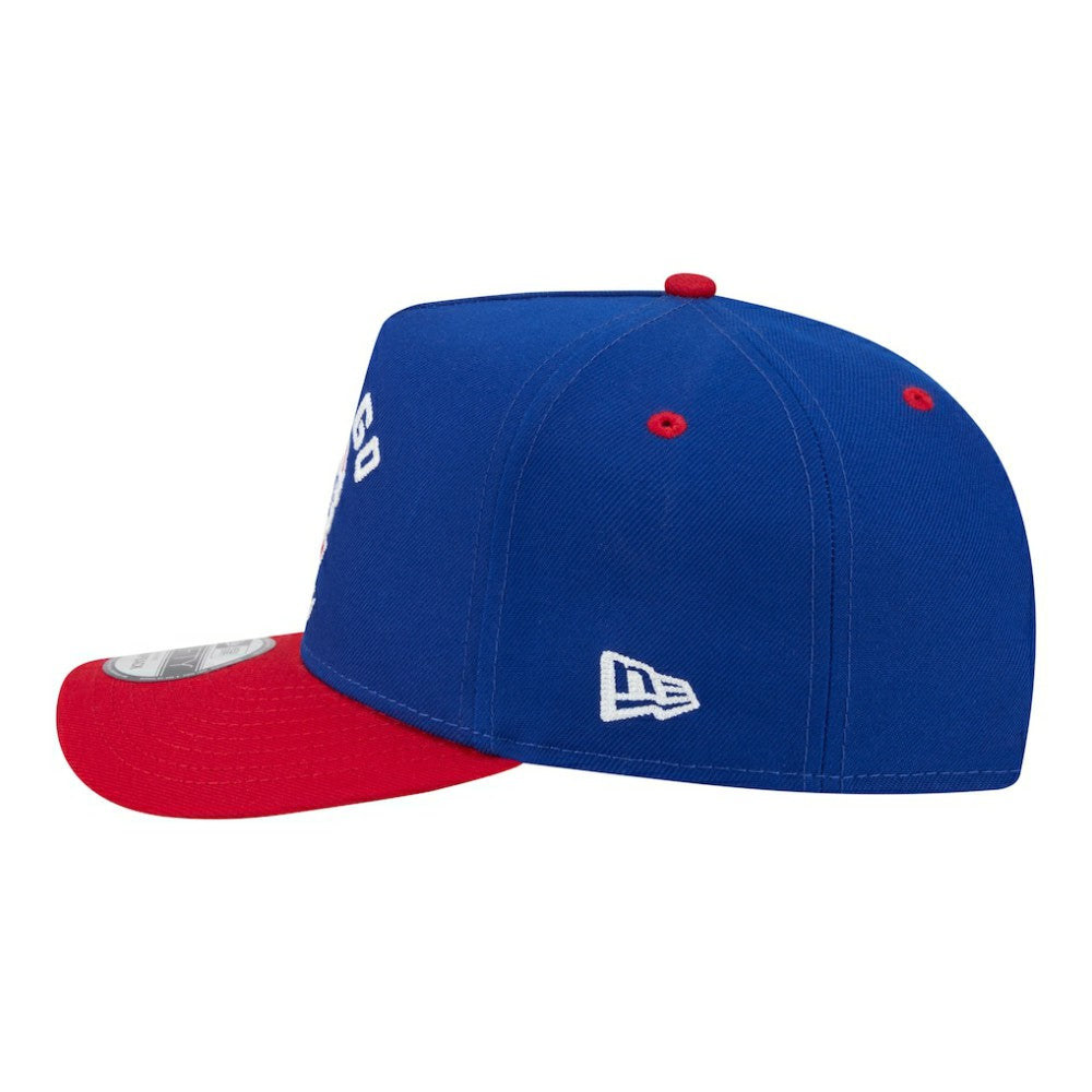 Chicago Cubs New Era Arched A-Frame 9FIFTY Adjustable Hat - MLB