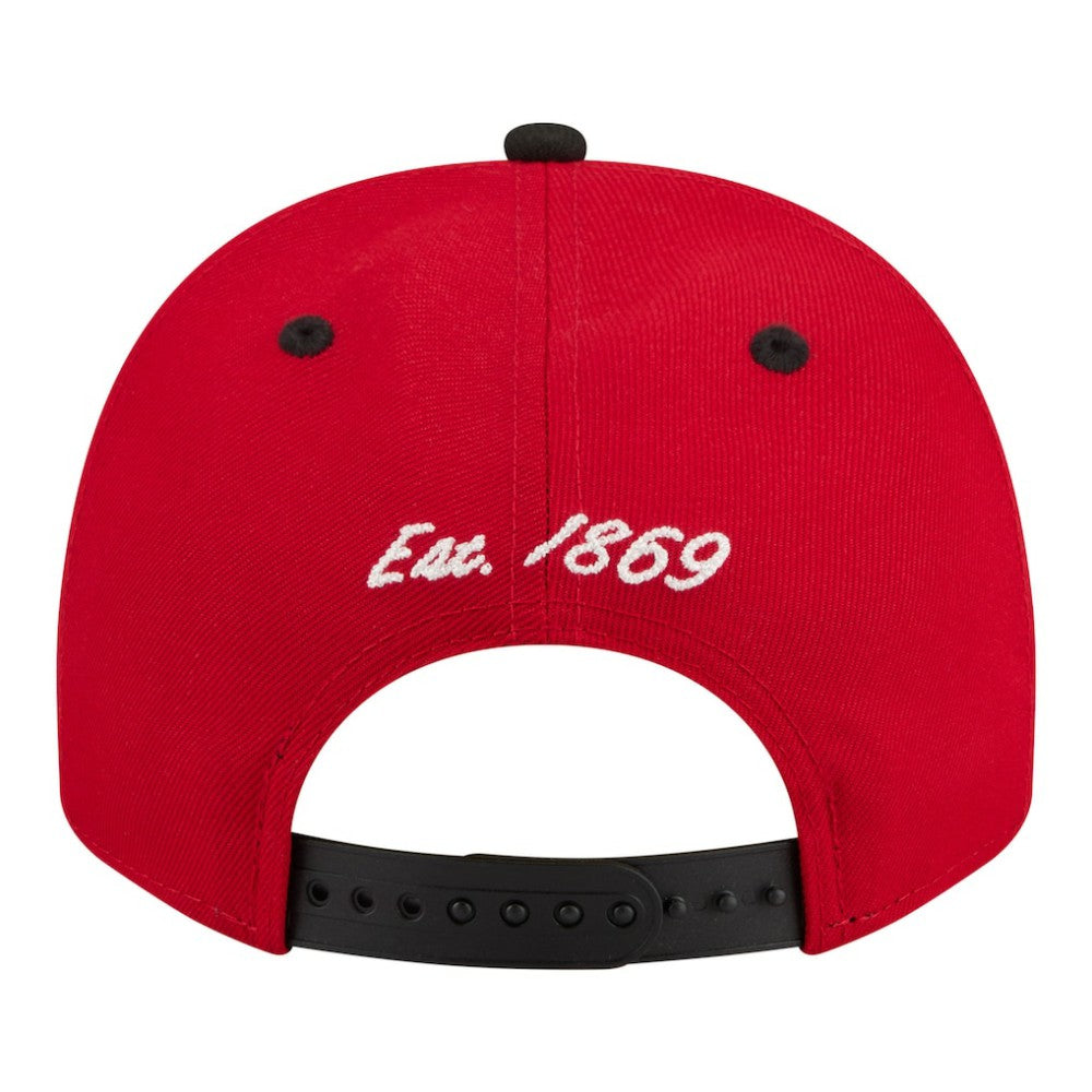 Cincinnati Reds New Era Arched A-Frame 9FIFTY Adjustable Hat - MLB