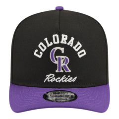 Colorado Rockies New Era Arched A-Frame 9FIFTY Adjustable Hat - MLB