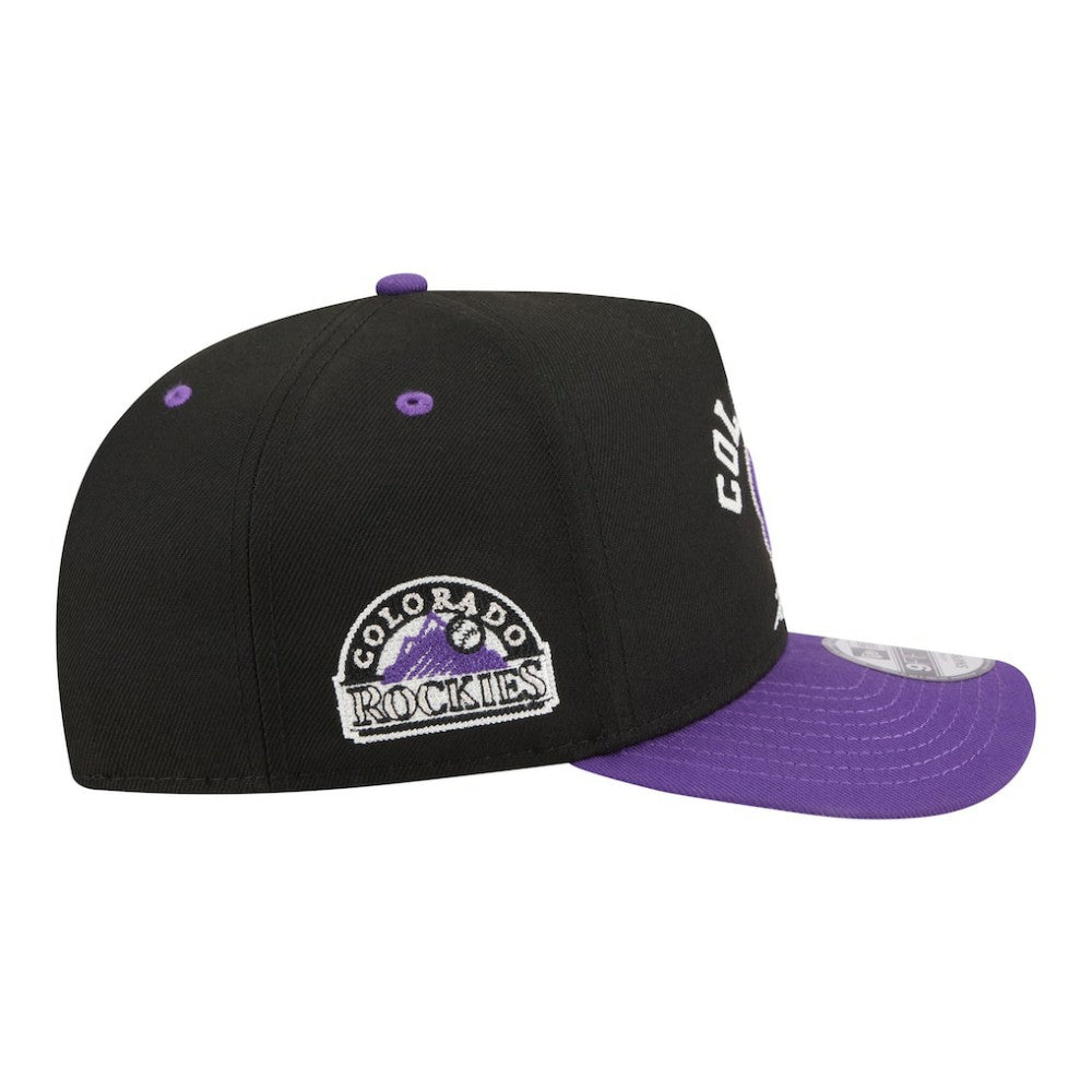 Colorado Rockies New Era Arched A-Frame 9FIFTY Adjustable Hat - MLB