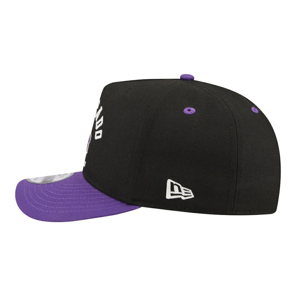 Colorado Rockies New Era Arched A-Frame 9FIFTY Adjustable Hat - MLB