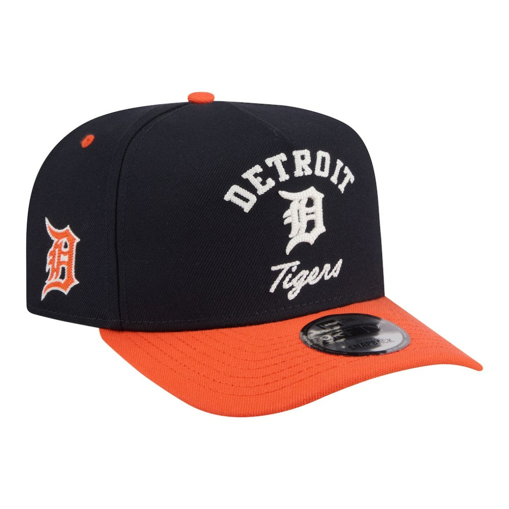 Detroit Tigers New Era Arched A-Frame 9FIFTY Adjustable Hat - MLB