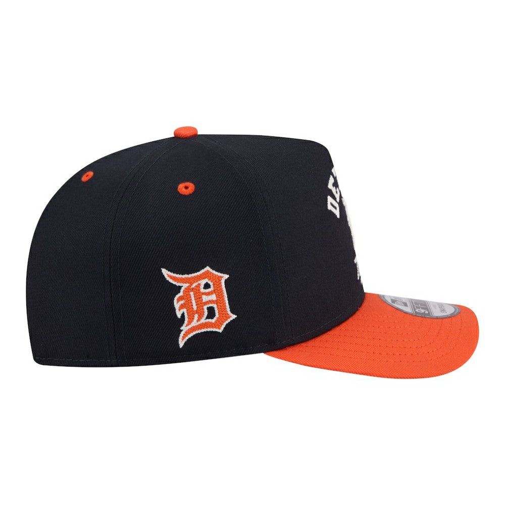 Detroit Tigers New Era Arched A-Frame 9FIFTY Adjustable Hat - MLB