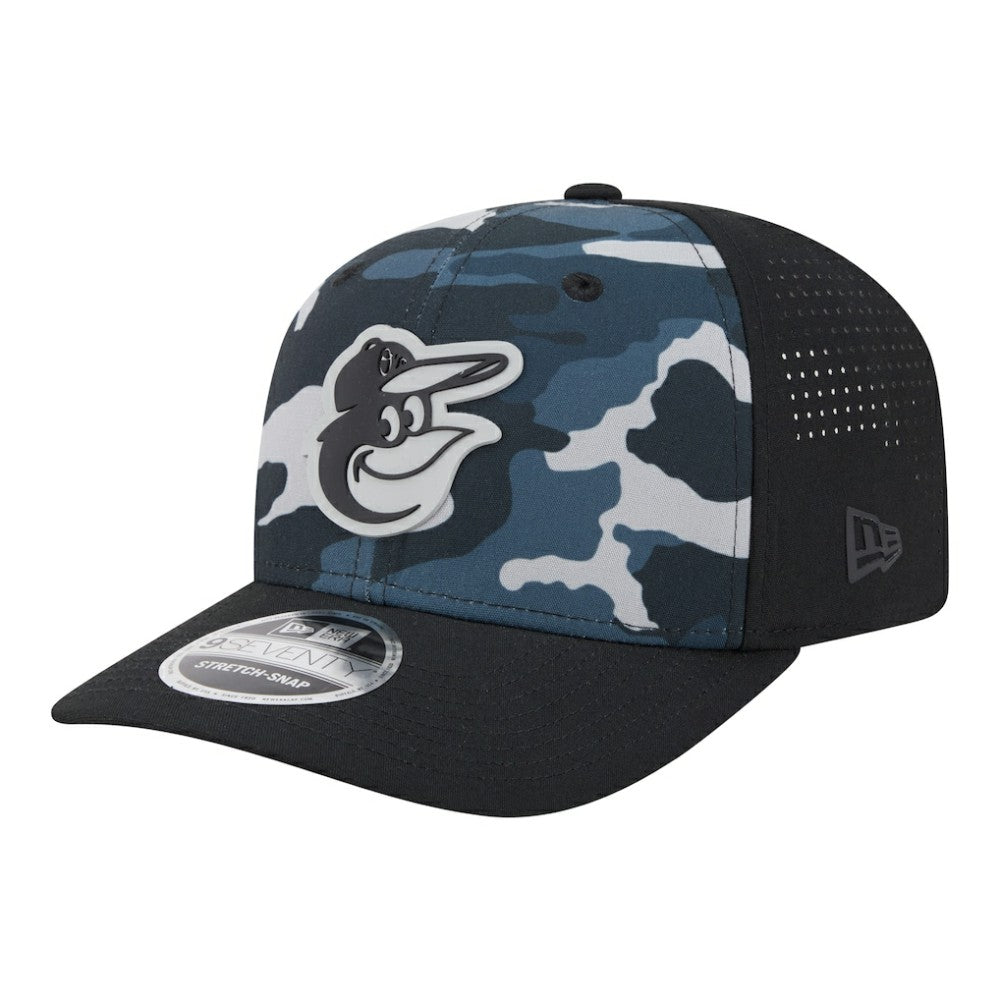 Baltimore Orioles New Era Tonal Camo 9SEVENTY Stretch-Snap Hat - MLB