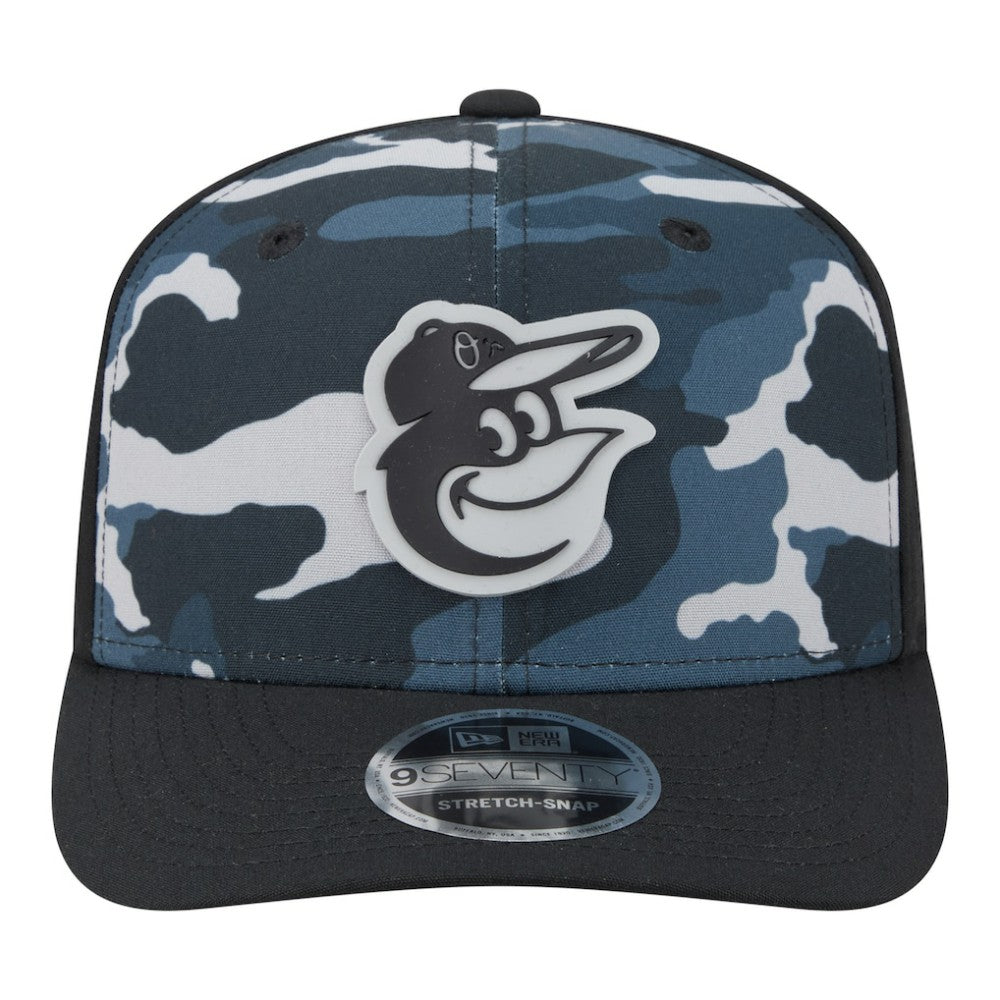 Baltimore Orioles New Era Tonal Camo 9SEVENTY Stretch-Snap Hat - MLB