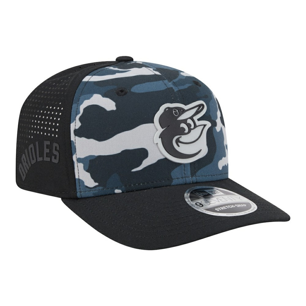 Baltimore Orioles New Era Tonal Camo 9SEVENTY Stretch-Snap Hat - MLB