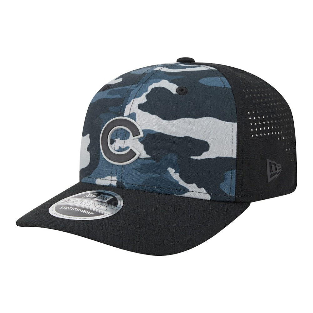 Chicago Cubs New Era Tonal Camo 9SEVENTY Stretch-Snap Hat - MLB