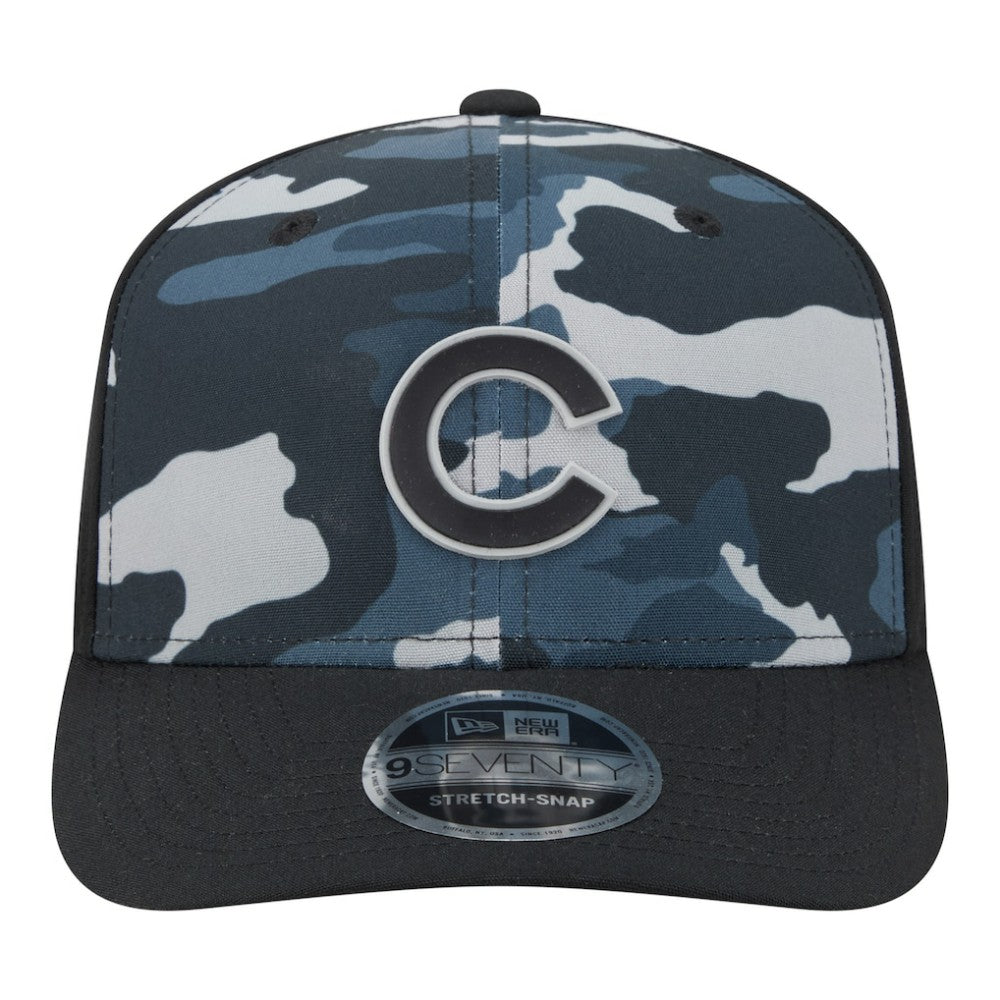 Chicago Cubs New Era Tonal Camo 9SEVENTY Stretch-Snap Hat - MLB