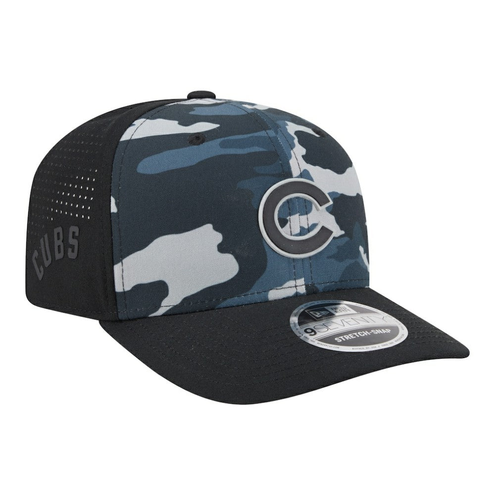 Chicago Cubs New Era Tonal Camo 9SEVENTY Stretch-Snap Hat - MLB