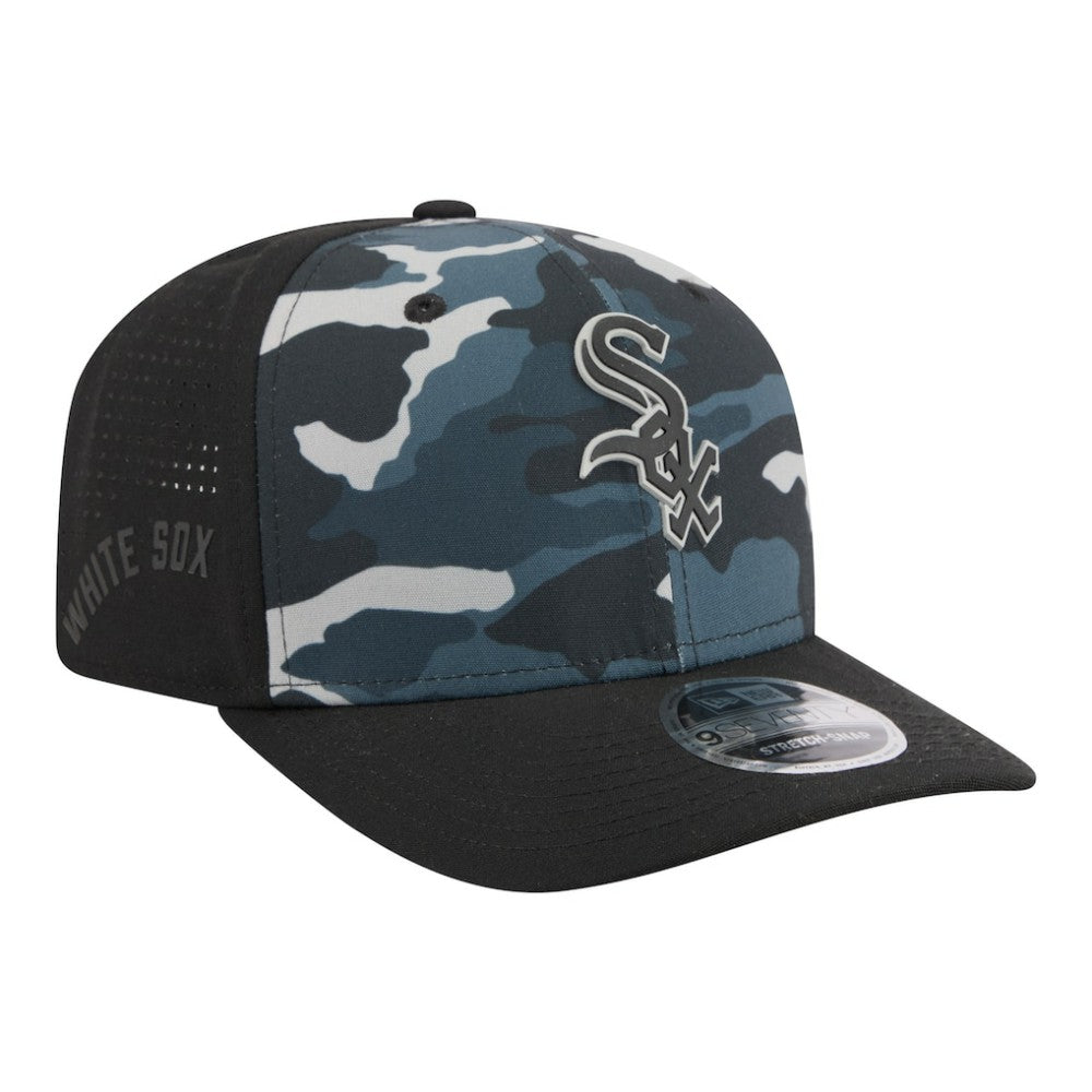 Chicago White Sox New Era Tonal Camo 9SEVENTY Stretch-Snap Hat - MLB