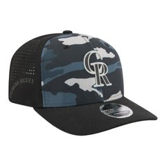 Colorado Rockies New Era Tonal Camo 9SEVENTY Stretch-Snap Hat - MLB