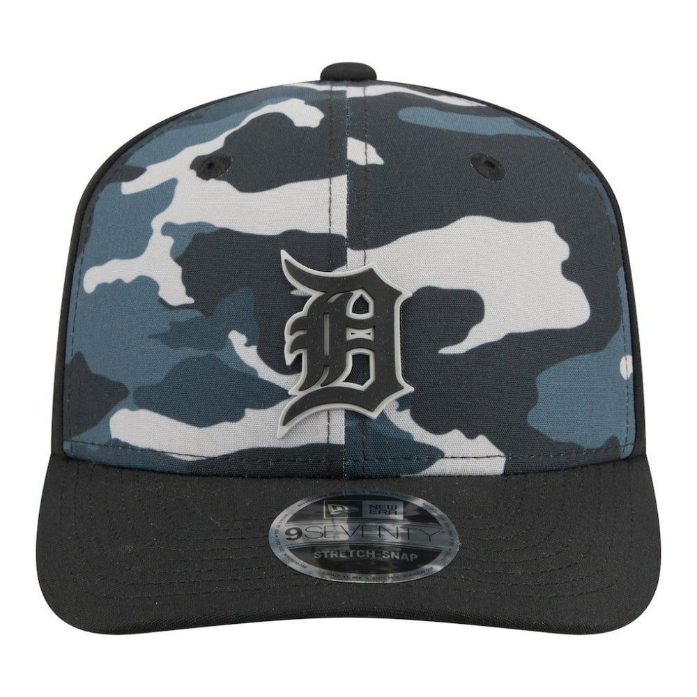 Detroit Tigers New Era Tonal Camo 9SEVENTY Stretch-Snap Hat - MLB