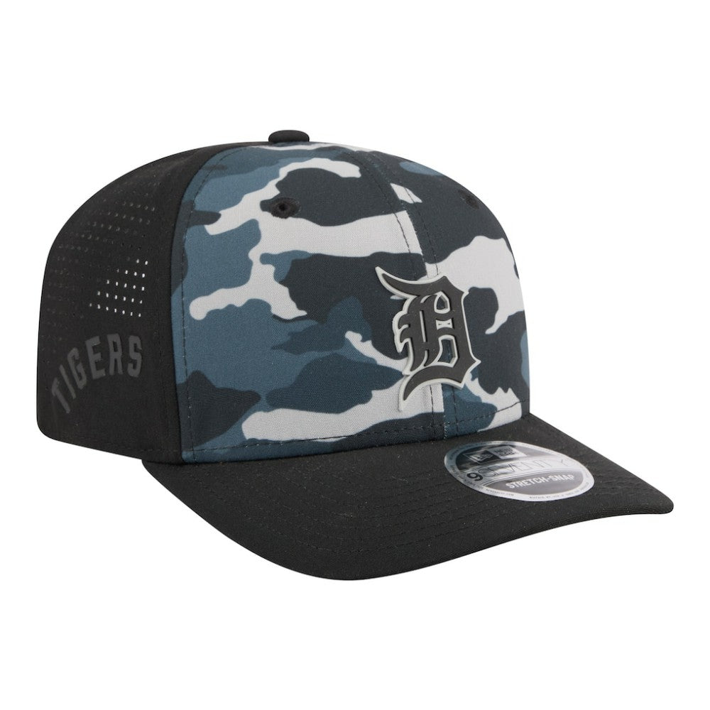 Detroit Tigers New Era Tonal Camo 9SEVENTY Stretch-Snap Hat - MLB
