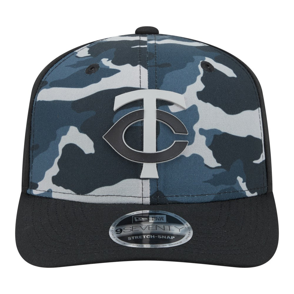 Minnesota Twins New Era Tonal Camo 9SEVENTY Stretch-Snap Hat - MLB