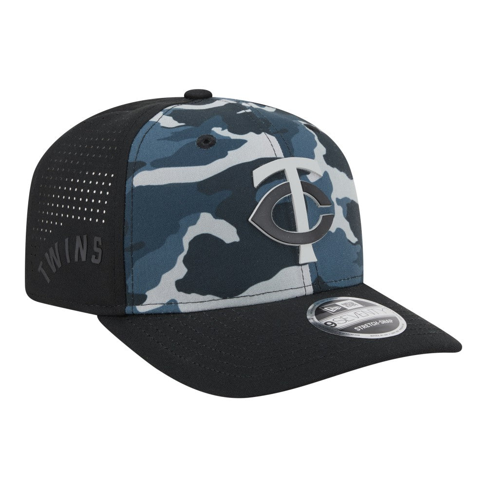 Minnesota Twins New Era Tonal Camo 9SEVENTY Stretch-Snap Hat - MLB
