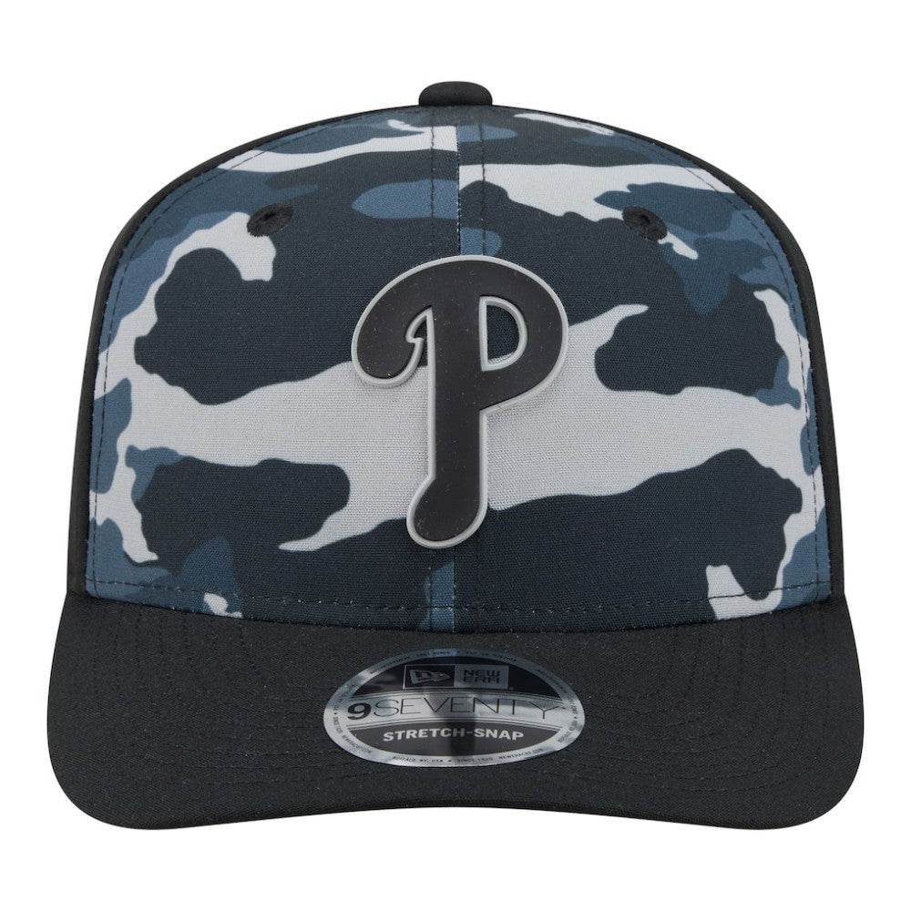 Philadelphia Phillies New Era Tonal Camo 9SEVENTY Stretch-Snap Hat - MLB