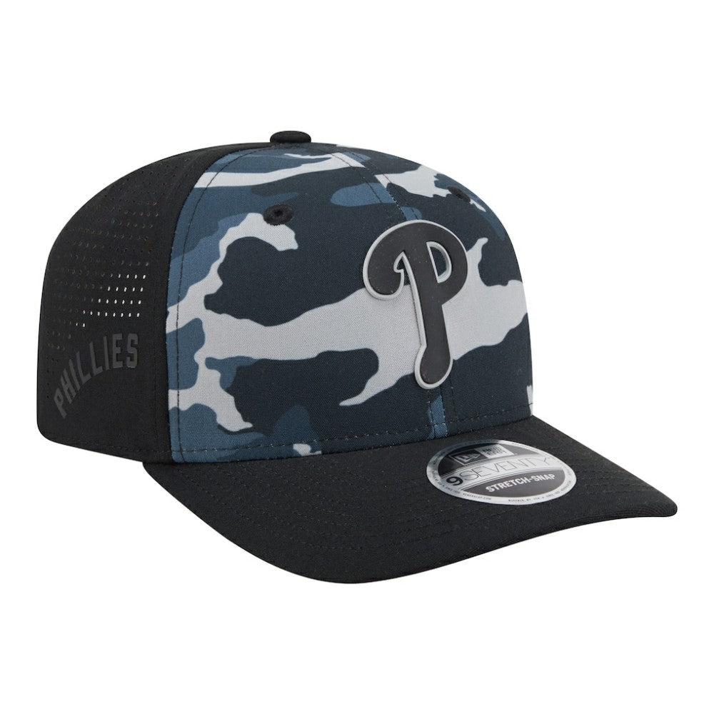 Philadelphia Phillies New Era Tonal Camo 9SEVENTY Stretch-Snap Hat - MLB