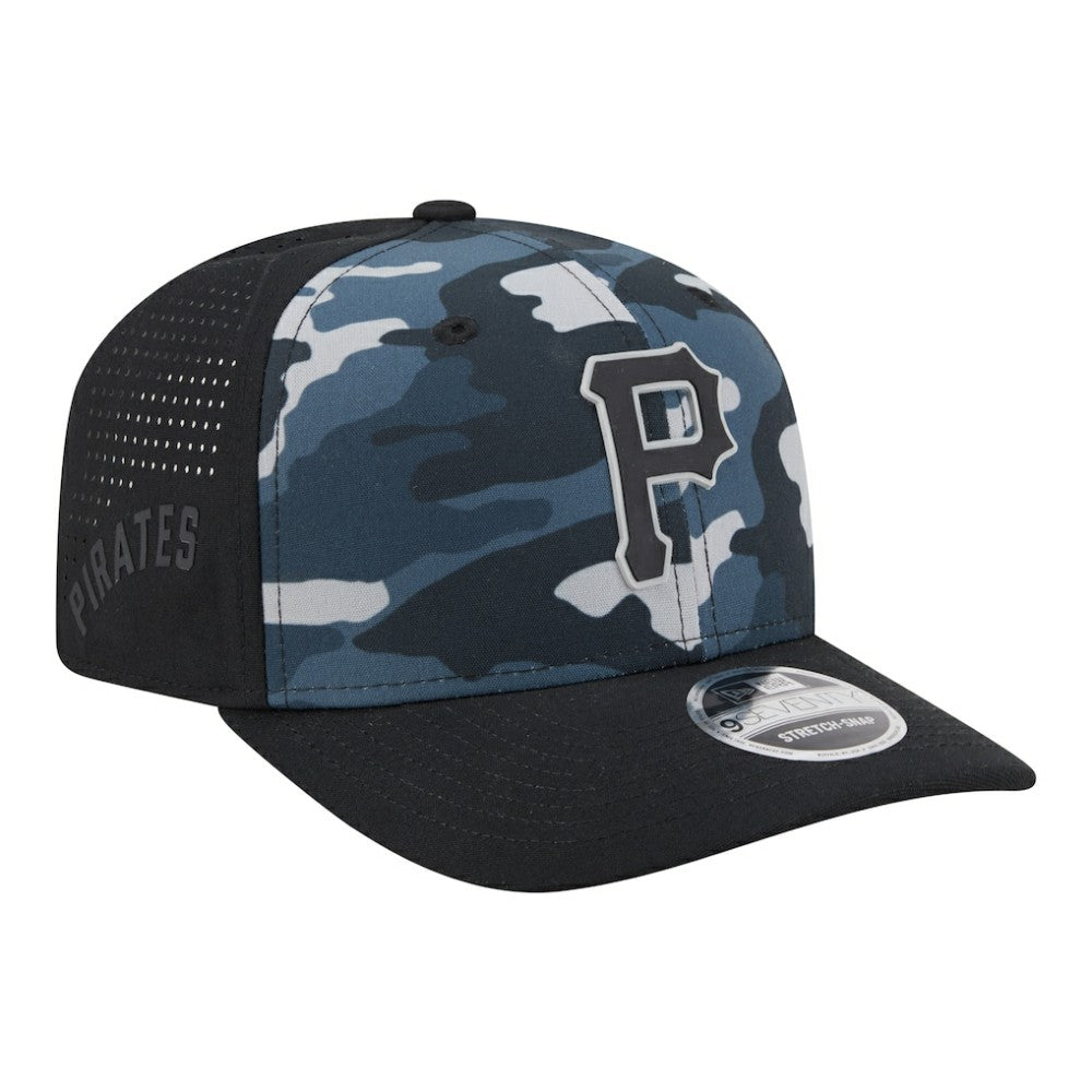 Pittsburgh Pirates New Era Tonal Camo 9SEVENTY Stretch-Snap Hat - MLB