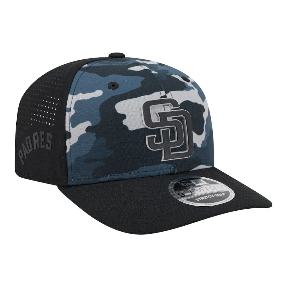 San Diego Padres New Era Tonal Camo 9SEVENTY Stretch-Snap Hat - MLB