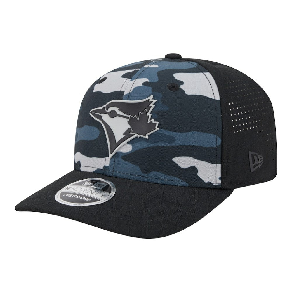 Toronto Blue Jays New Era Tonal Camo 9SEVENTY Stretch-Snap Hat - MLB