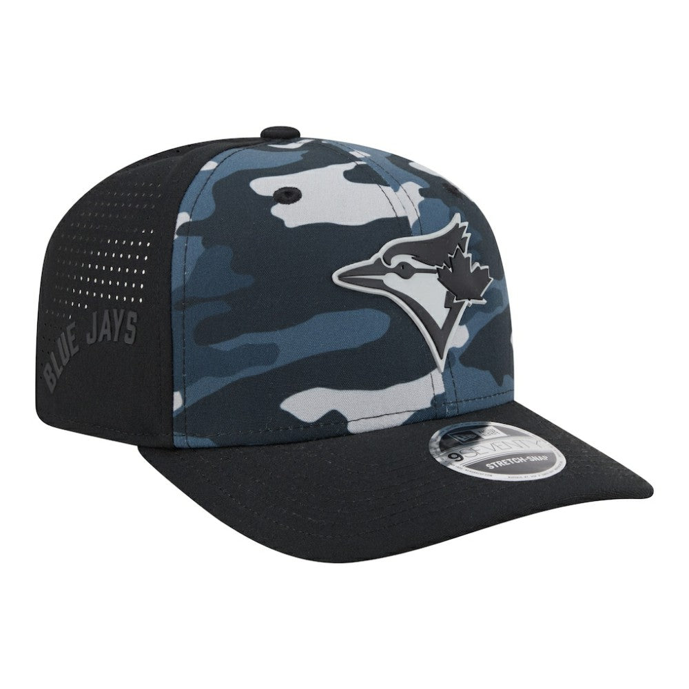 Toronto Blue Jays New Era Tonal Camo 9SEVENTY Stretch-Snap Hat - MLB
