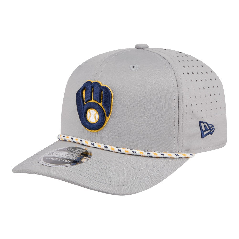 Milwaukee Brewers New Era Sport Rope 9SEVENTY Adjustable Hat - MLB
