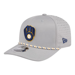 Milwaukee Brewers New Era Sport Rope 9SEVENTY Adjustable Hat - MLB