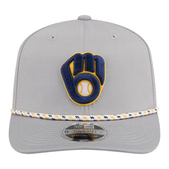 Milwaukee Brewers New Era Sport Rope 9SEVENTY Adjustable Hat - MLB