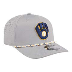 Milwaukee Brewers New Era Sport Rope 9SEVENTY Adjustable Hat - MLB