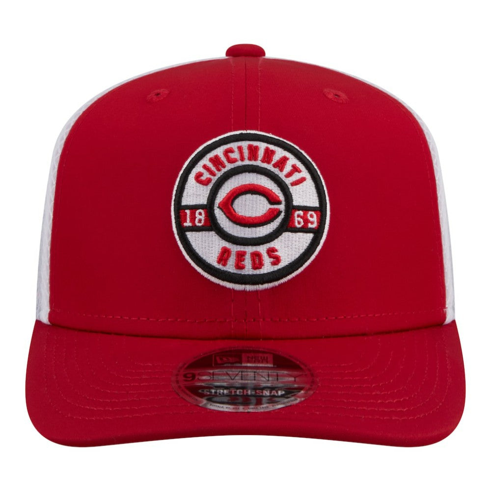 Cincinnati Reds New Era Active 9SEVENTY Adjustable Trucker Hat - MLB