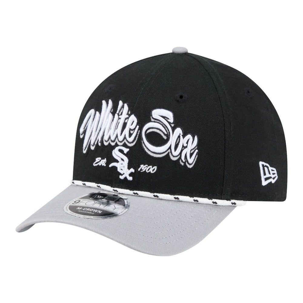 Chicago White Sox New Era Team Loyal 9FORTY M-Crown Adjustable Hat - MLB
