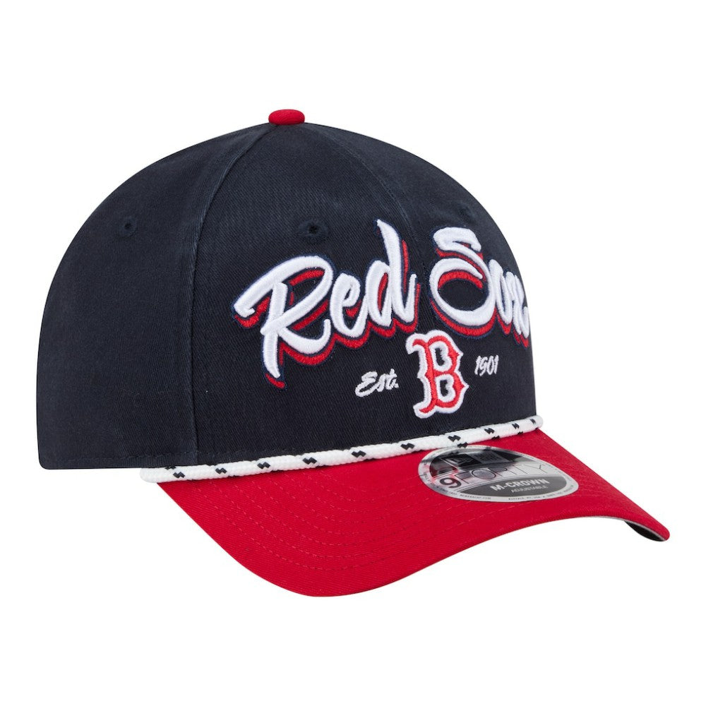 Boston Red Sox New Era Team Loyal 9FORTY M-Crown Adjustable Hat - MLB