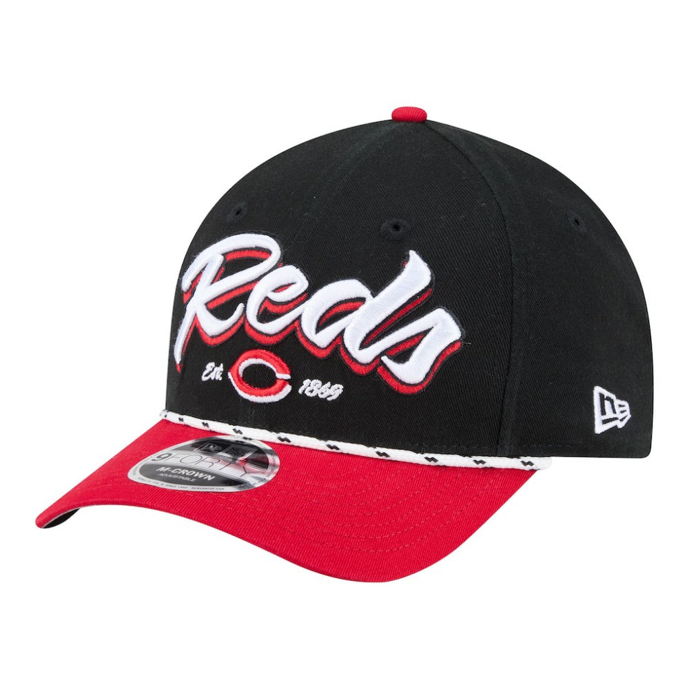 Cincinnati Reds New Era Team Loyal 9FORTY M-Crown Adjustable Hat - MLB