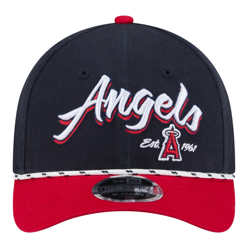 Los Angeles Angels New Era Team Loyal 9FORTY M-Crown Adjustable Hat - MLB