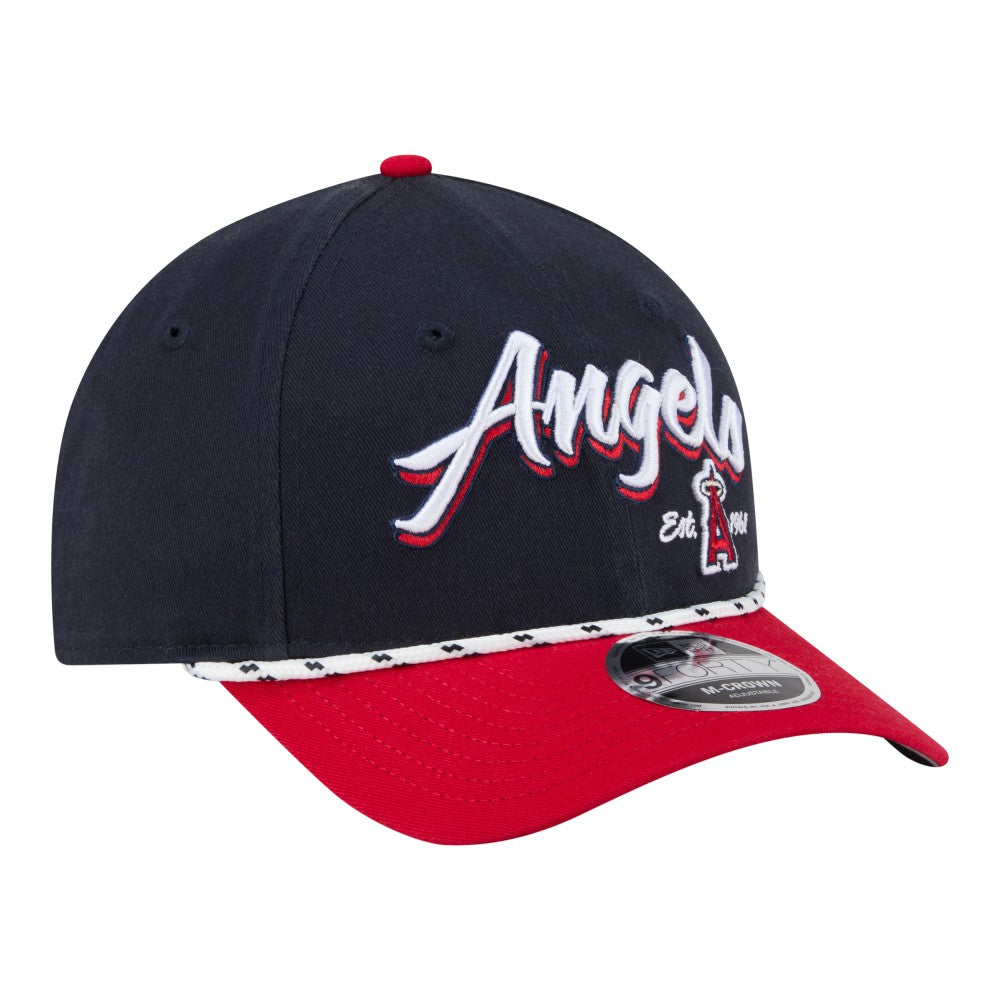 Los Angeles Angels New Era Team Loyal 9FORTY M-Crown Adjustable Hat - MLB