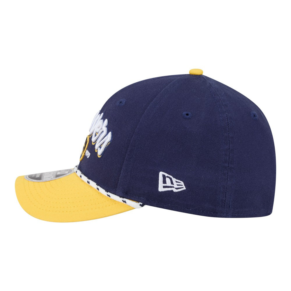 Milwaukee Brewers New Era Team Loyal 9FORTY M-Crown Adjustable Hat - MLB