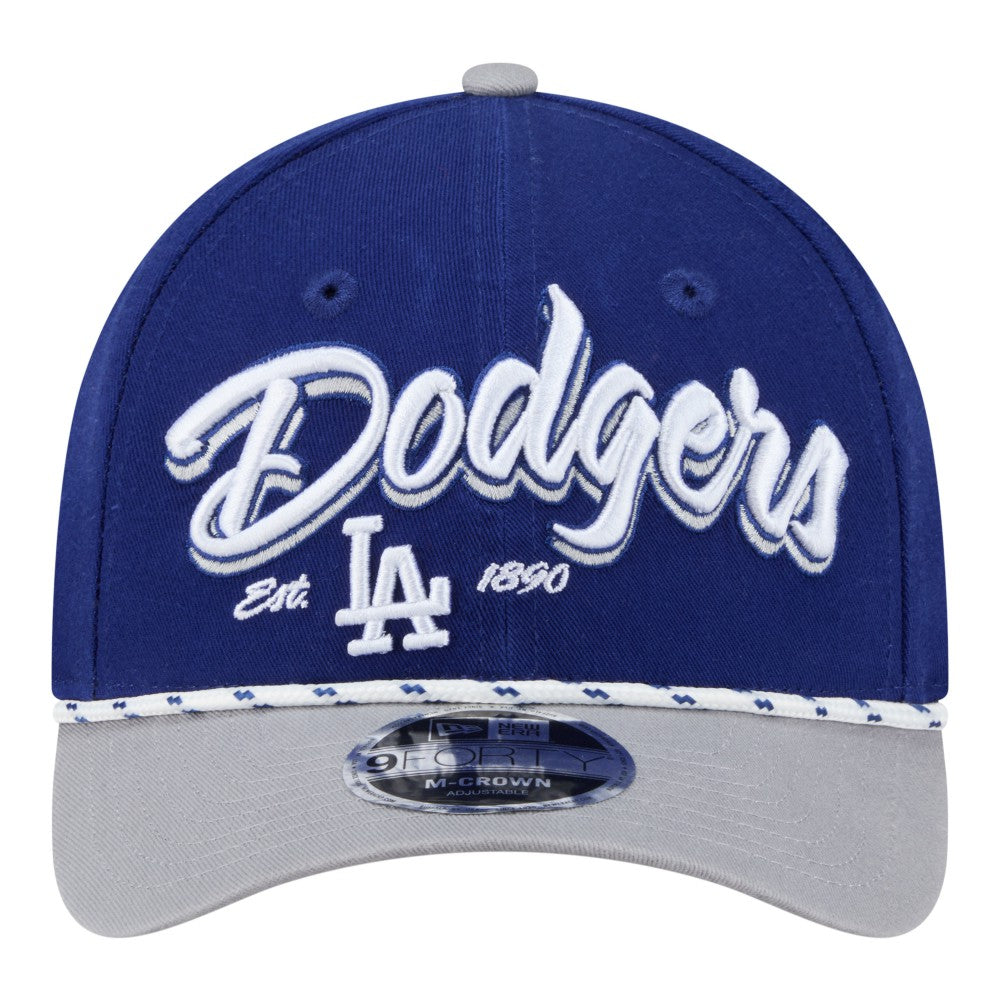 Los Angeles Dodgers New Era Team Loyal 9FORTY M-Crown Adjustable Hat - MLB