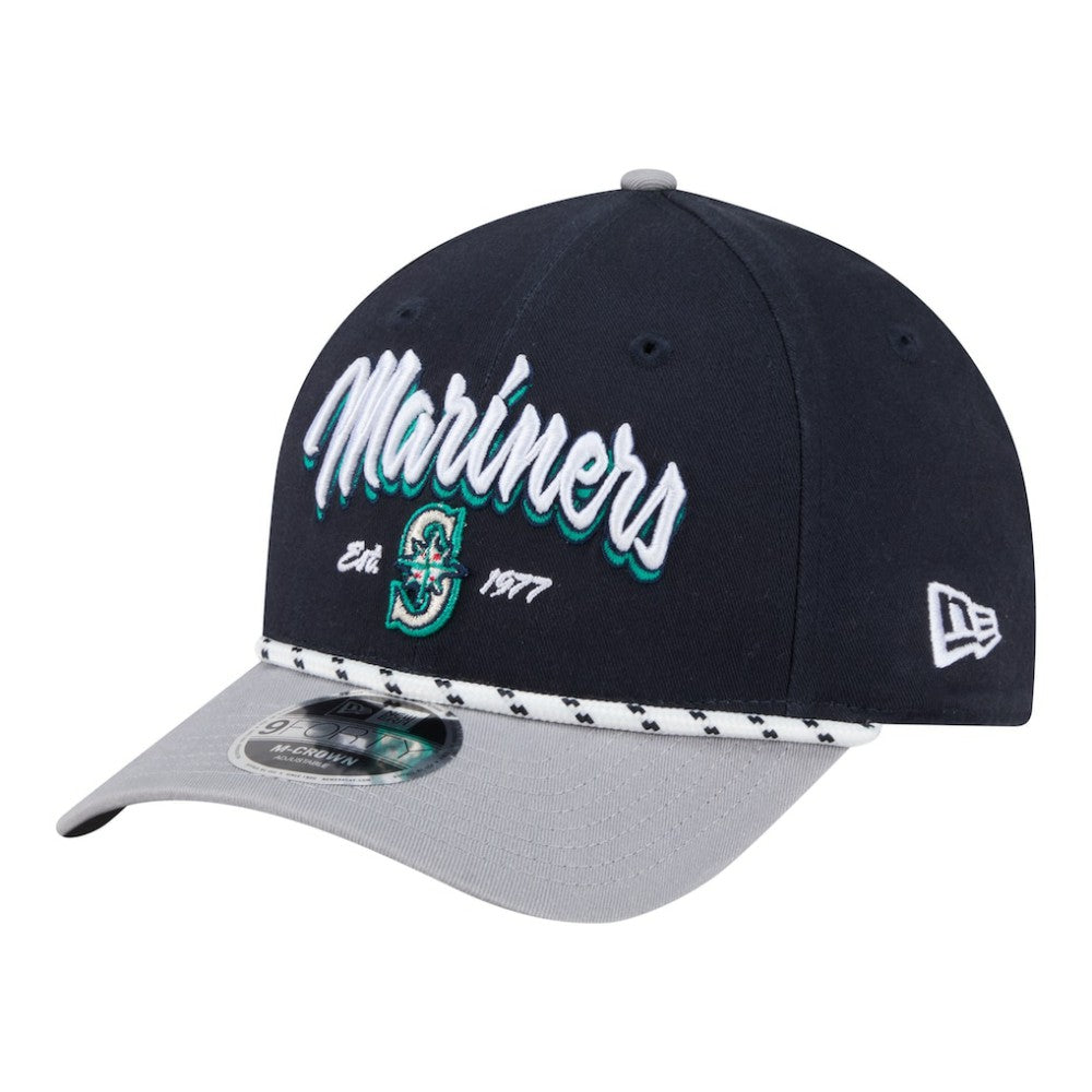 Seattle Mariners New Era Team Loyal 9FORTY M-Crown Adjustable Hat - MLB