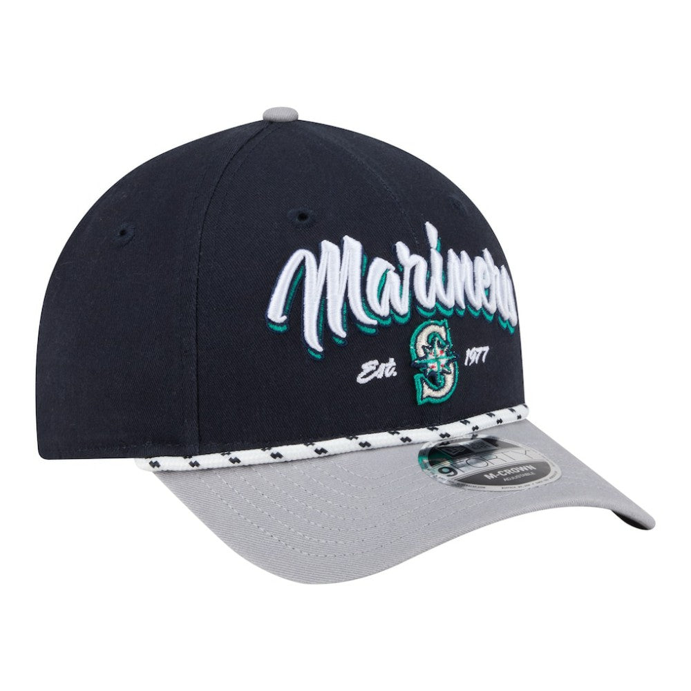 Seattle Mariners New Era Team Loyal 9FORTY M-Crown Adjustable Hat - MLB