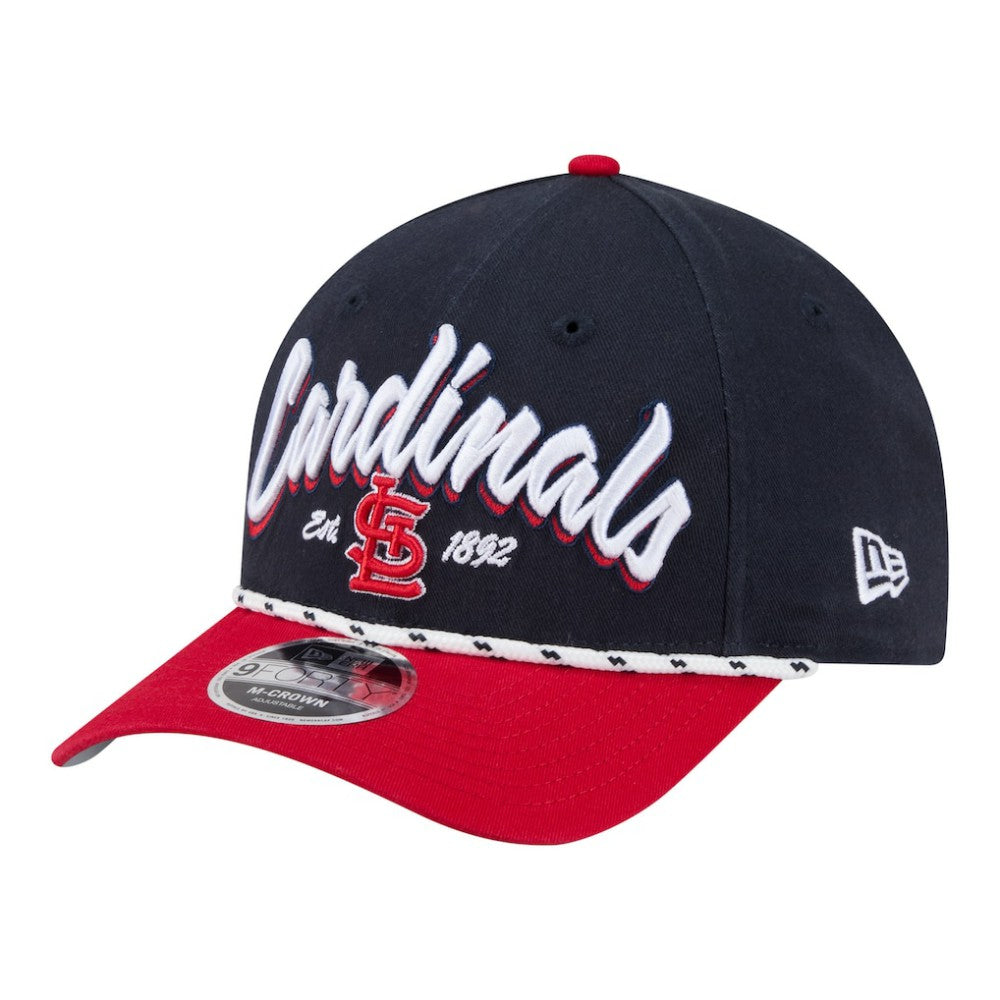St. Louis Cardinals New Era Team Loyal 9FORTY M-Crown Adjustable Hat - MLB