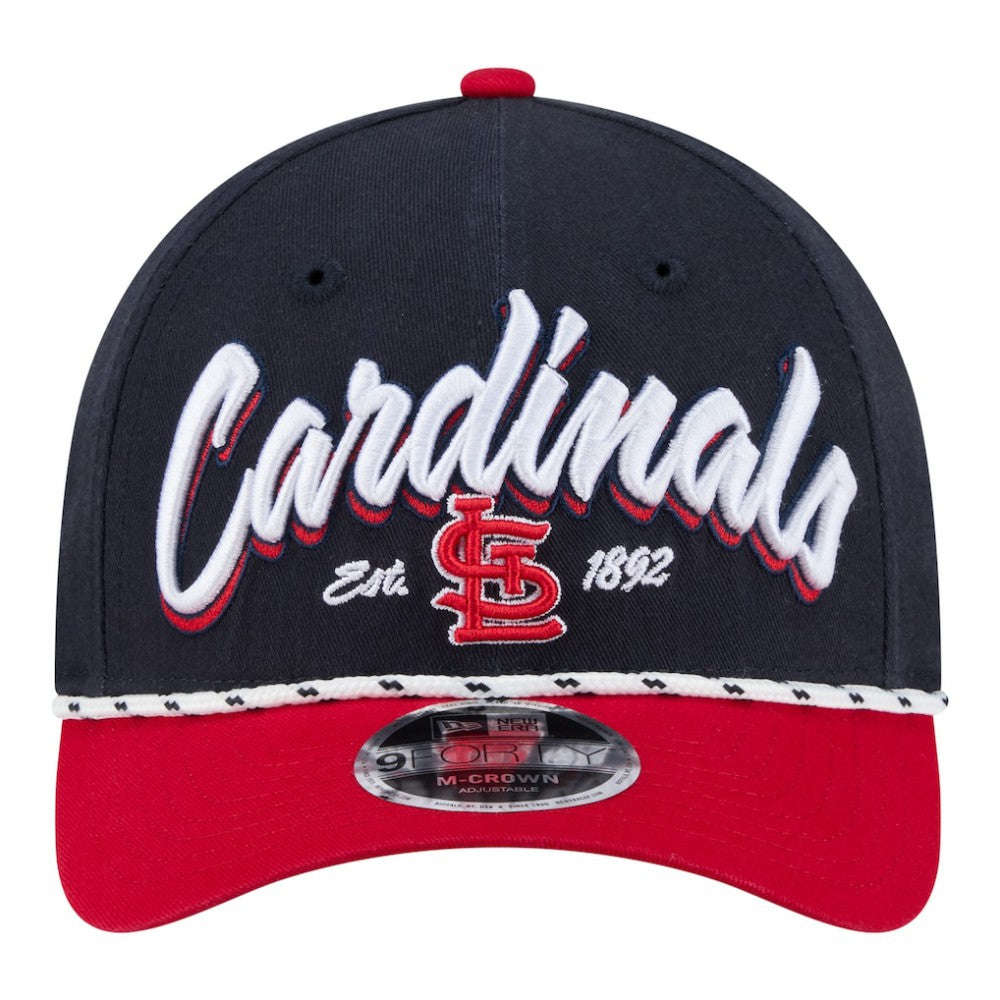 St. Louis Cardinals New Era Team Loyal 9FORTY M-Crown Adjustable Hat - MLB