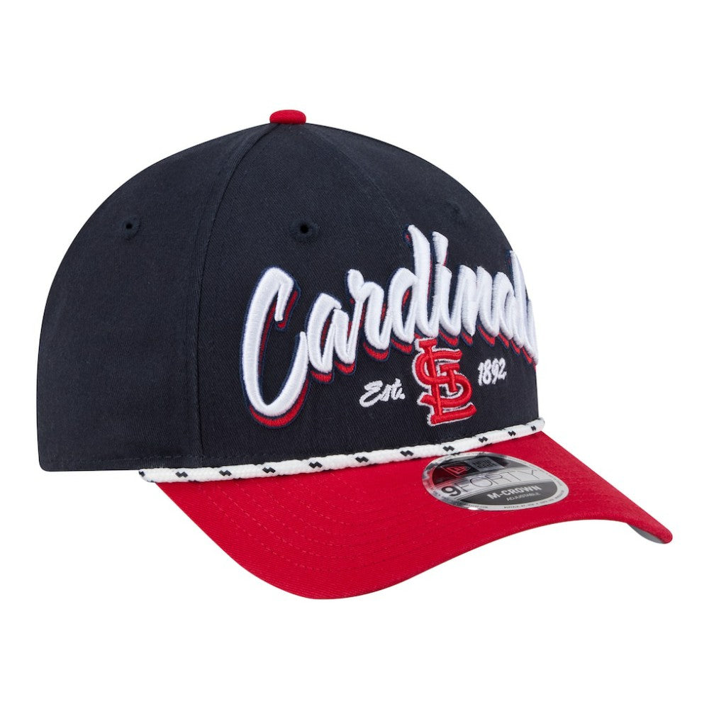 St. Louis Cardinals New Era Team Loyal 9FORTY M-Crown Adjustable Hat - MLB