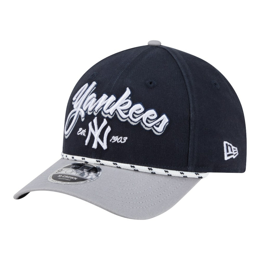 New York Yankees New Era Team Loyal 9FORTY M-Crown Adjustable Hat - MLB