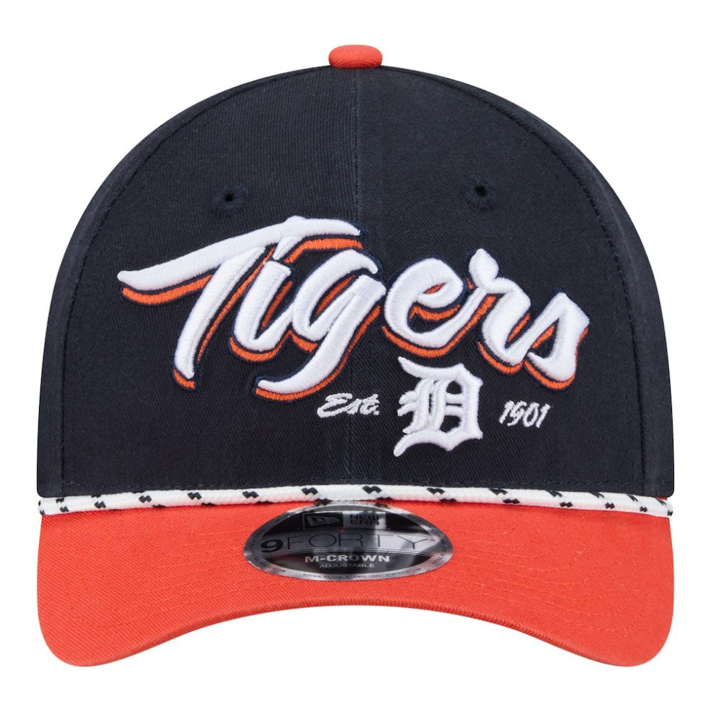 Detroit Tigers New Era Team Loyal 9FORTY M-Crown Adjustable Hat - MLB