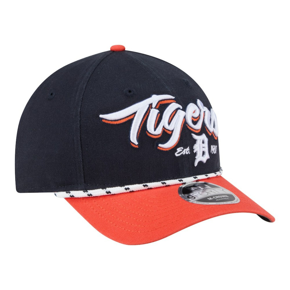 Detroit Tigers New Era Team Loyal 9FORTY M-Crown Adjustable Hat - MLB